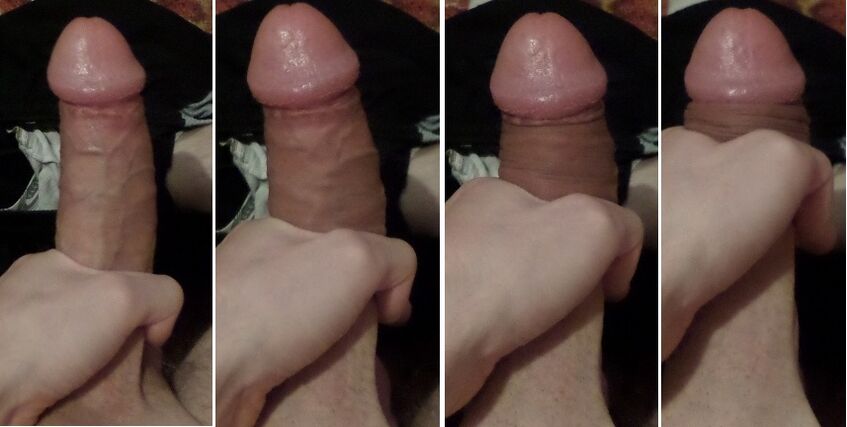 jelqing with gel to enlarge the penis